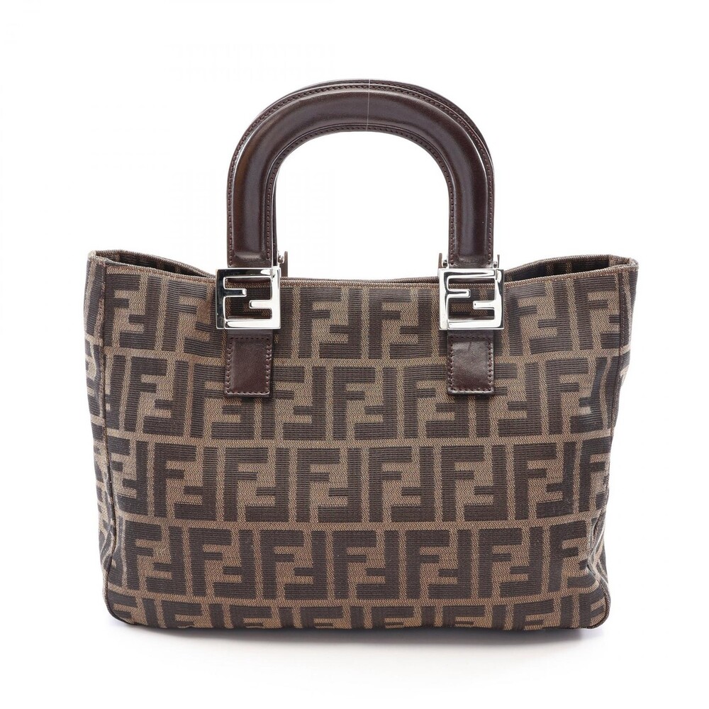 Fendi Zucca Hand Tote Bag Canvas #362902F11B